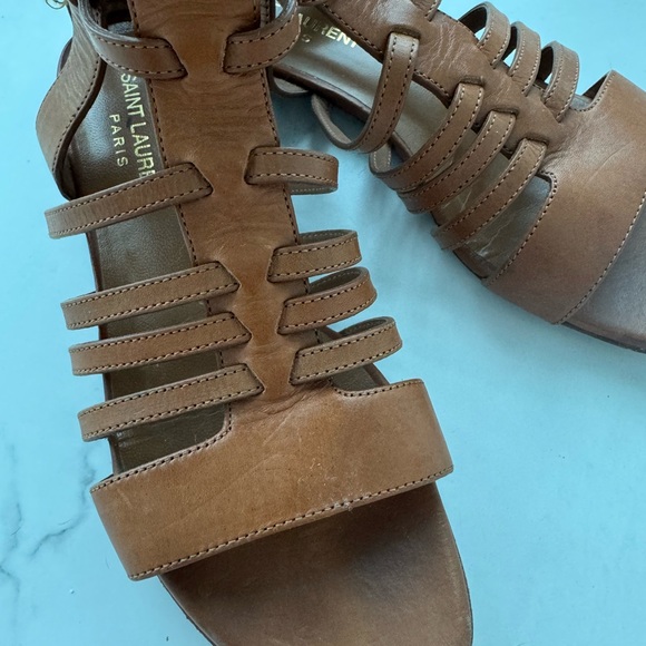 Tall Saint Laurent Gladiator sandals. Worn only a few times. - Picture 6 of 9